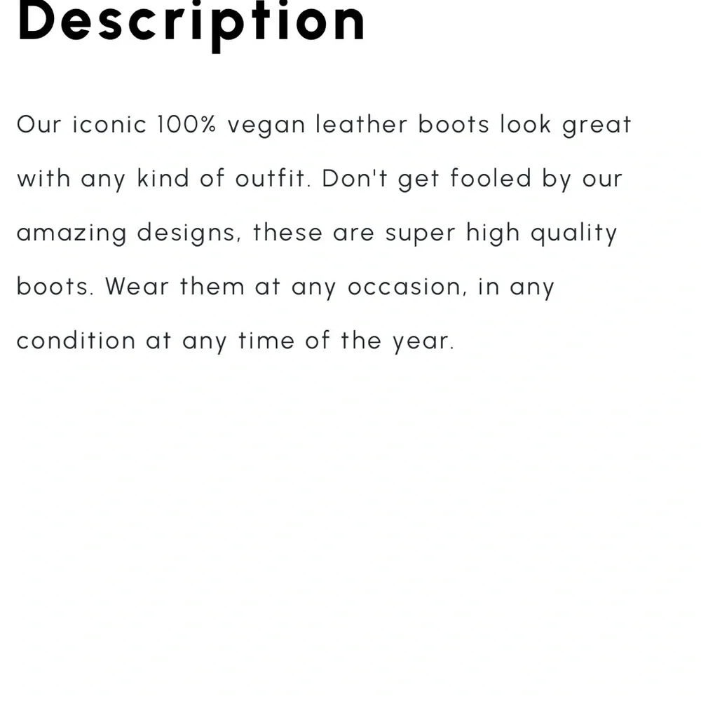 Yes We Vibe Wolf Brown‎ Vegan Leather Combat Boots Kids 4.5M Womens 6W EU 36.5
